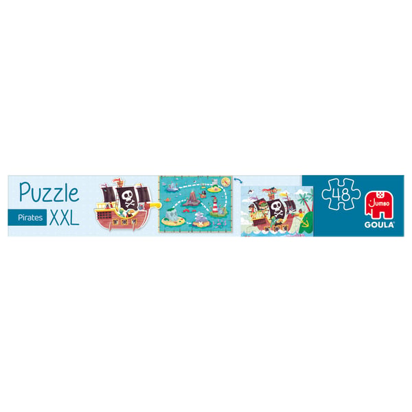 Jumbo GOULA - Puzzle XXL Pirates