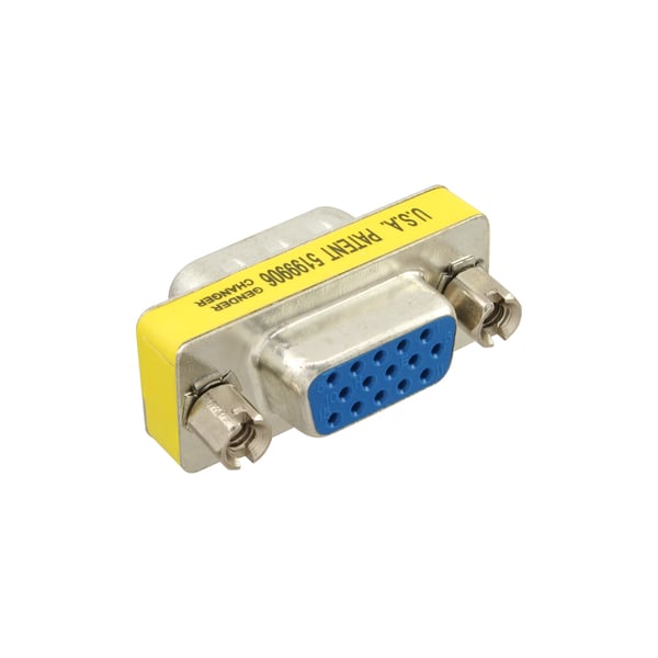 InLine 47714 kabel kønsskifter VGA (D-sub) HD female VGA (D-Sub) Sølv