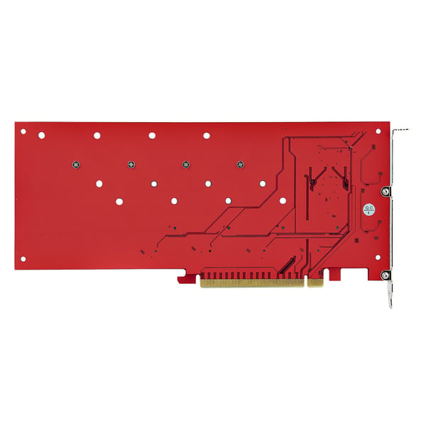 StarTech.com QUAD-M2-PCIE-CARD-B nätverkskort/adapters Intern M.2