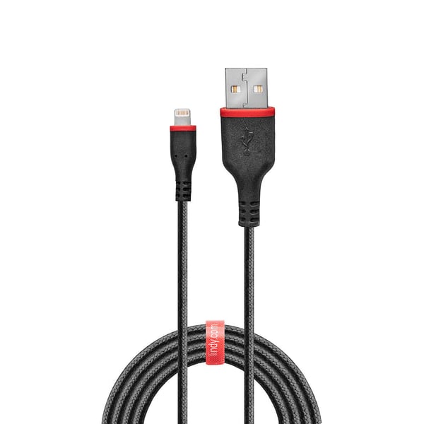 Lindy 31291 Lightning kabel 1 m Sort
