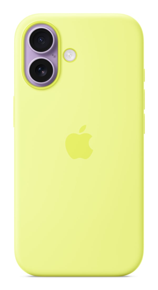 Apple MGEV4ZM/A mobiltelefonfodral 16 cm (6.3") Mobilskal Gul