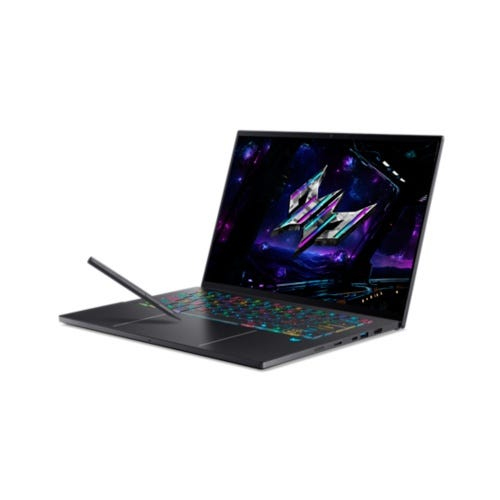 Acer Predator PT14-52T-98ZQ Intel Core Ultra 9 288V Kannettava tietokone 36,8 cm (14.5") Kosketusnäyttö 2.8K 32 GB LPDDR5x-SDRAM 1 TB SSD NVIDIA GeForce RTX 5070 Wi-Fi 7 (802.11be) Windows 11 Pro Musta