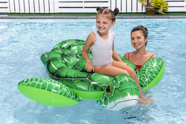 Bestway 41524 pool- och badmadrass Grön Mönstrad PVC Sittbadleksak