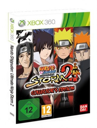 BANDAI NAMCO Entertainment Naruto Shippuden: Ultimate Ninja Storm 2 - Collector's Edition, Xbox 360 Engelska, Italienska