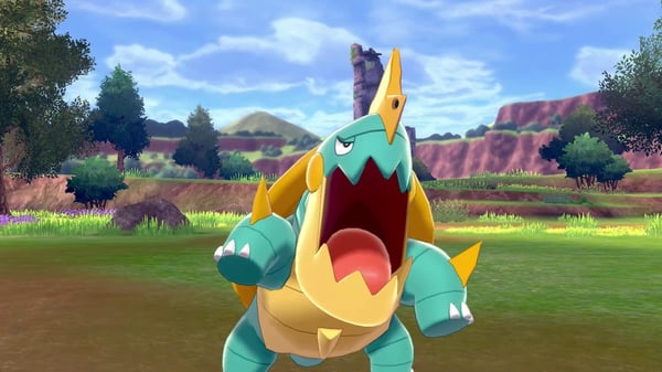 Nintendo Pokémon Bouclier Standard Tysk, Engelsk, Koreansk, Spansk, Fransk, Italiensk, Japansk Nintendo Switch