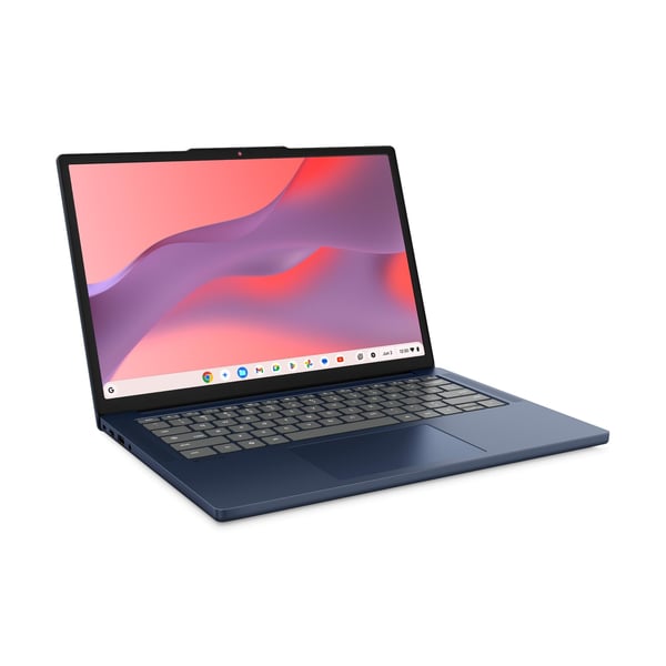 Lenovo Chrome 14ITN11 Intel® N N355 Chromebook 35,6 cm (14") WUXGA 8 GB LPDDR5x-SDRAM 128 GB UFS Wi-Fi 6E (802.11ax) ChromeOS Blå Fransk