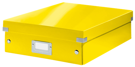 Leitz Click & Store WOW Medium organiseringsboks, 85% recirkuleret karton