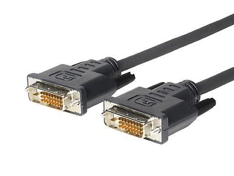 Vivolink PRODVIS2 DVI kabel 2 m DVI-D Sort