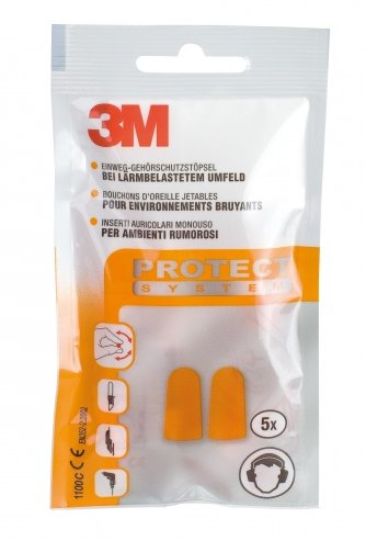 3M 1100C korvatulppa Kertakäyttökorvatulppa Oranssi 10 kpl