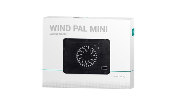 Deepcool | Wind Pal Mini | Kannettavan tietokoneen jäähdytin jopa 15,6\" | 340x250x25 mm | 575 g