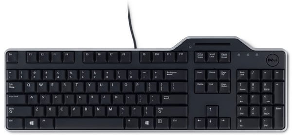 DELL KB813 tangentbord Universal USB QWERTZ tyska Svart