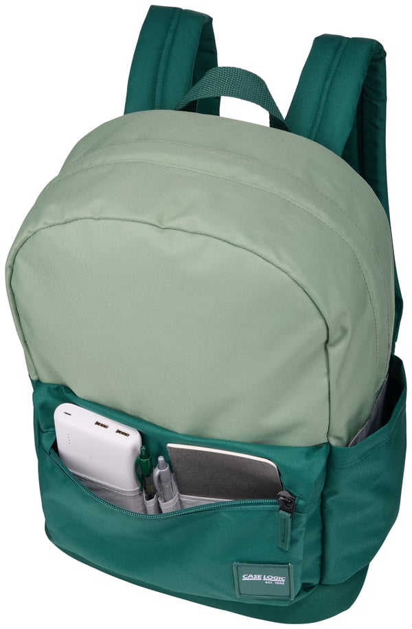 Case Logic Campus CCAM1216 - Islay Green/Smoke Pipe rygsæk Fritidsrygsæk Grøn Polyester