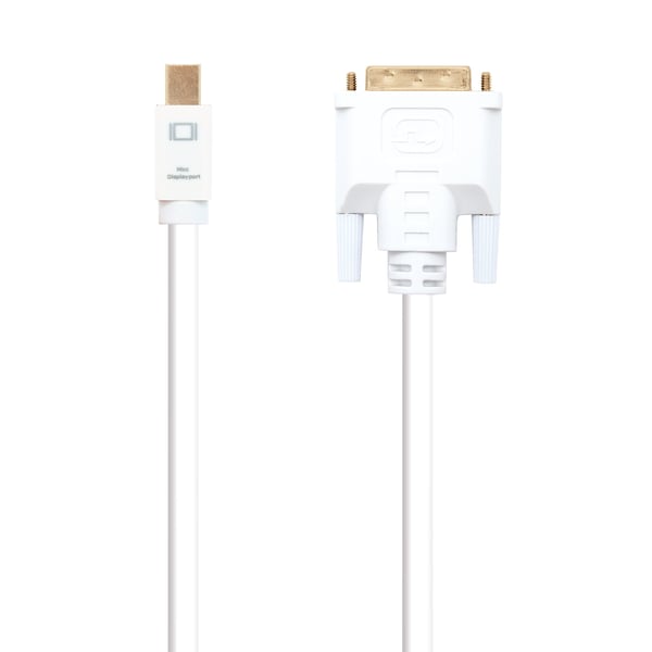 Nanocable 10.15.4205 videokabel adapter 5 m Mini DisplayPort DVI Hvid
