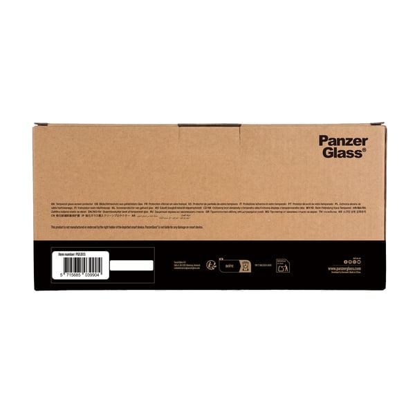 PanzerGlass ® Skærmbeskyttelse iPhone 2026 Pro | 17 Pro | Ultra-Wide Fit til FastFit Installation Machine