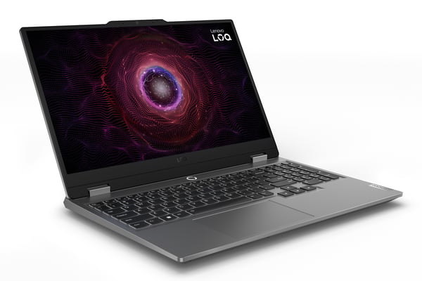 Lenovo LOQ 15AHP9 AMD Ryzen™ 7 7445HS Laptop 39,6 cm (15.6") Fuld HD 16 GB DDR5-SDRAM 512 GB SSD NVIDIA GeForce RTX 3050 Wi-Fi 6 (802.11ax) Grå Portugisisk