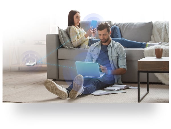 D-Link R15 trådløs router Gigabit Ethernet Dual-band (2,4 GHz / 5 GHz) Hvid