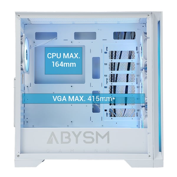 ABYSM Danube Mura BX300 White ARGB Tower Vit