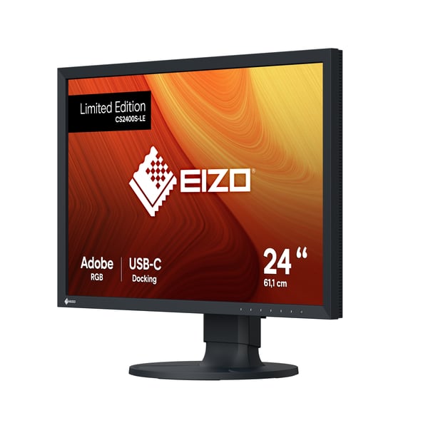 EIZO ColorEdge CS2400S-LE tietokoneen litteä näyttö 61,2 cm (24.1") 1920 x 1200 pikseliä WUXGA LED Musta