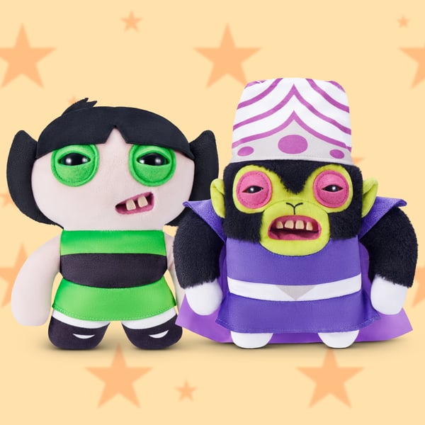 Hug-A-Lumps Fuggler Power Puff Girls 22 cm licenseret sortiment
