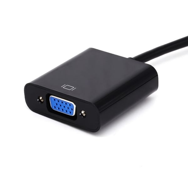 AISENS A147-0352 videokabel adapter 0,1 m DVI-D VGA (D-Sub) Sort