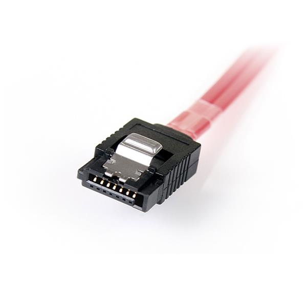 StarTech.com 1m SCSI SAS SCSI-kabel Rød, Sort SATA III SATA 7-pin