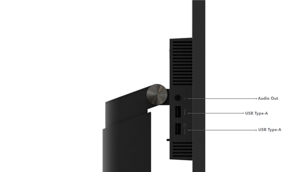 Lenovo ThinkVision T24m-29 tietokoneen litteä näyttö 60,5 cm (23.8") 1920 x 1080 pikseliä Full HD LCD Musta