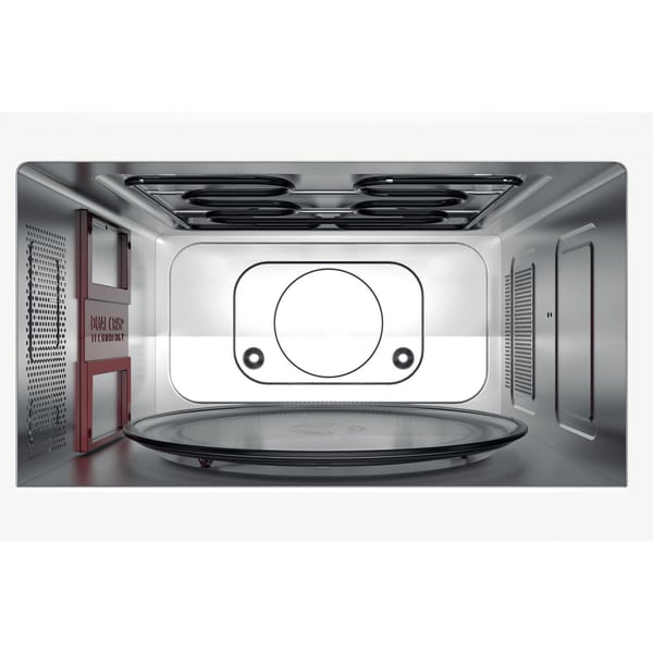 Whirlpool Supreme Chef MWP 337 SB Musta, Hopea Grillimikroaaltouuni Pöytämalli 33 L 900 W