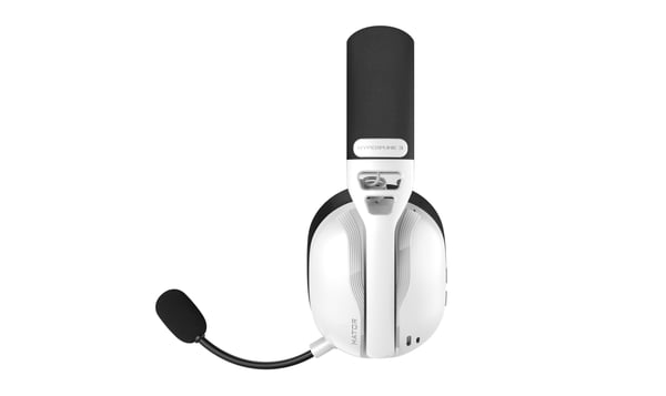 HATOR Hyperpunk 3 Wireless Kuulokkeet Langallinen & langaton Pääpanta Pelaaminen USB Type-C / USB Type-A Bluetooth Valkoinen