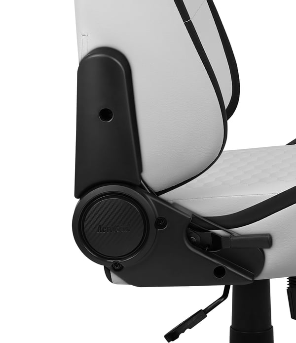 Aerocool CROWNMOONSW video spillestol Universal gamingstol Polstret sæde Hvid