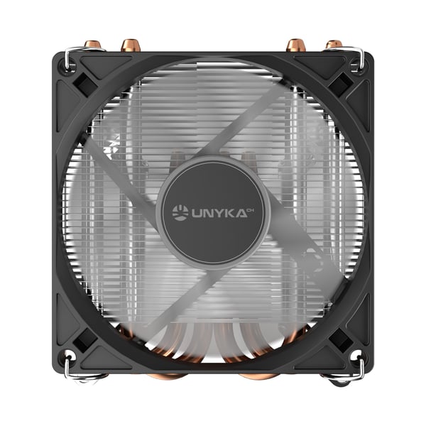 UNYKAch UNYCOOL H37 Processor Luftkøler 9 cm Sort, Hvid 1 stk