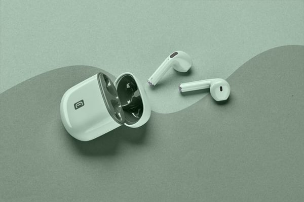 Cellularline 8018080454141 Headset True Wireless Stereo (TWS) I ørerne Opkald/musik Bluetooth Grøn