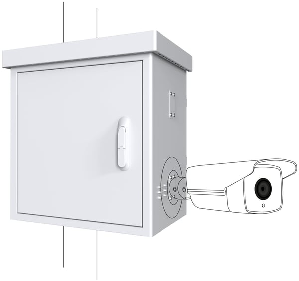 Lanview RCCTV003 stativ 0U Hvid