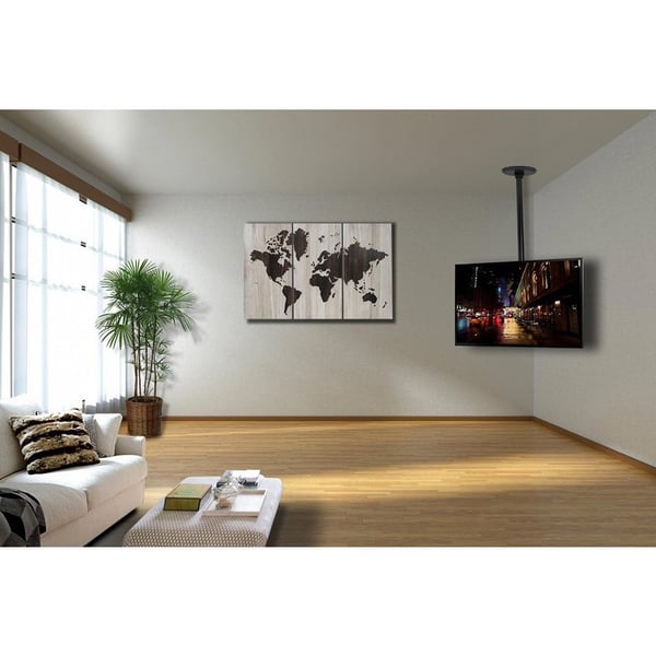 Techly ICACPLB906 94 cm (37") Musta