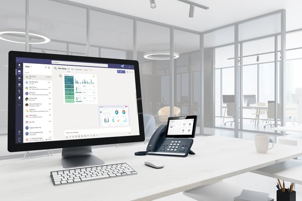 Yealink MP58 Microsoft Teams Edition IP-telefoner Grå LCD Wi-Fi