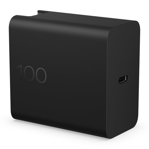 HP 100 W GaN väggladdare