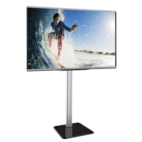 Techly ICA-TR11 tv-beslag 177,8 cm (70") Sort, Sølv