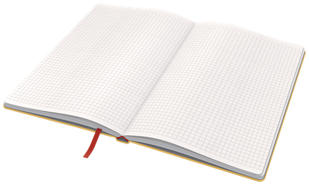 Leitz Cosy notesbog Soft Touch kvadreret med Hardcover