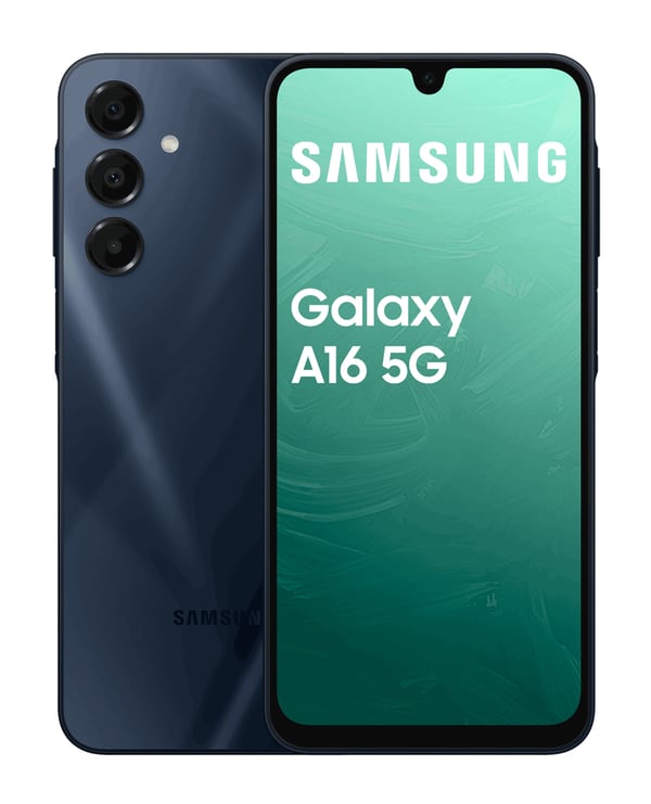 Samsung Galaxy A16 5G 17 cm (6.7") Dual SIM Android 14 USB Type-C 4 GB 128 GB 5000 mAh Mørkeblå