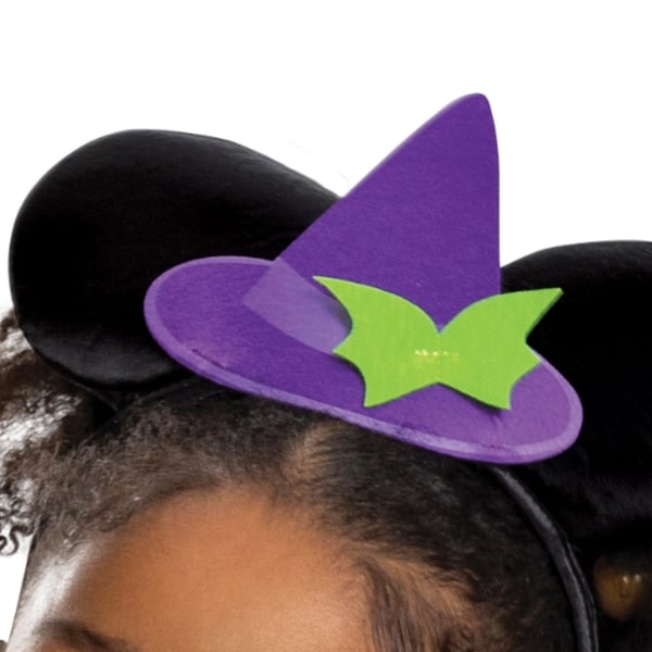 Disguise Spooky Witch Smart kjole Barn Hunstik Halloween
