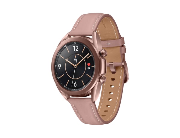 Samsung Galaxy Watch3 3,05 cm (1.2") OLED Digital 360 x 360 pixlar Pekskärm 4G brons Wi-Fi GPS