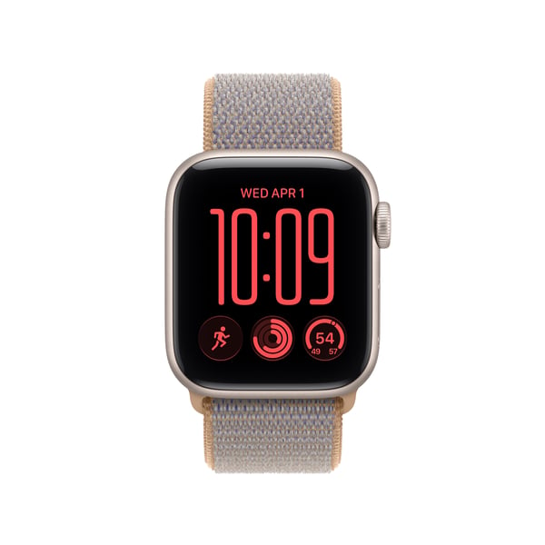Apple 40 mm vaalean denimin sininen Sport Loop ‑ranneke