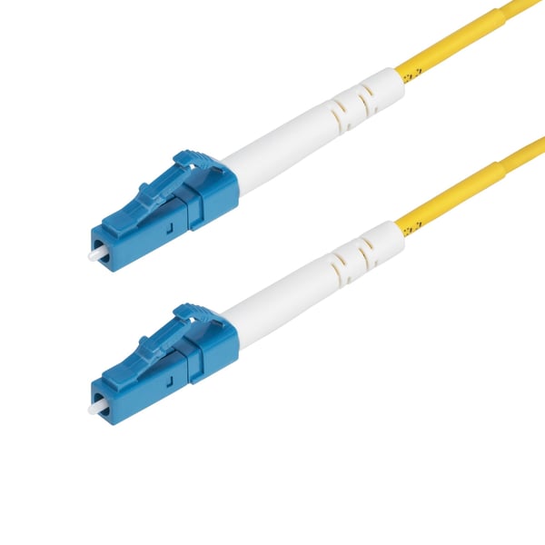 StarTech.com 30,0m (98,4ft) LC till LC (UPC) OS2 Singelmod Simplex Fiberoptisk Kabel, 9/125µm, Laseroptimerad, 40G/100G, Böjokänslig, Låg Insättningsförlust