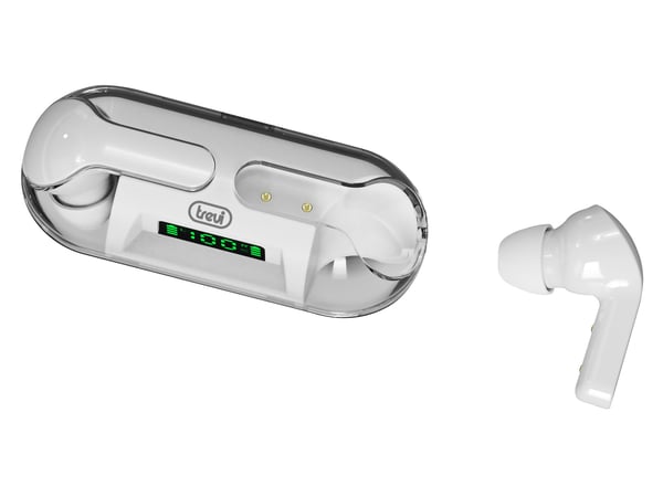 Trevi HMP 12E08 AIR Headset Trådlös I öra Samtal/musik Vit