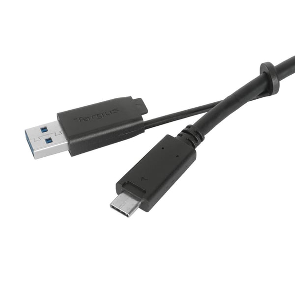 Targus ACC1133GLX USB-kabel USB 3.2 Gen 1 (3.1 Gen 1) 1 m USB C Sort