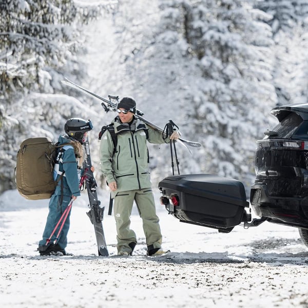 Thule Arcos box L Holder til vintersport Sort