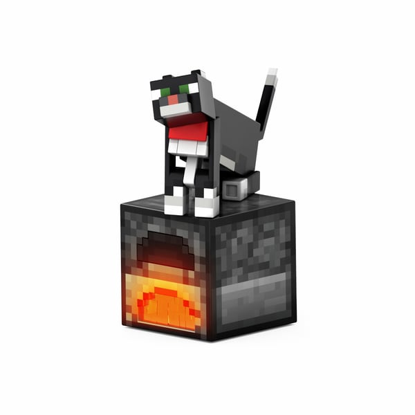 Minecraft DIAMOND LEVEL Tuxedo Cat Minecraft DIAMOND LEVEL Tuxedo Cat