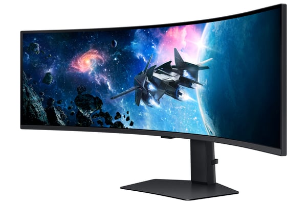 Samsung G95C tietokoneen litteä näyttö 124,5 cm (49") 5120 x 1440 pikseliä Dual QHD LED Musta