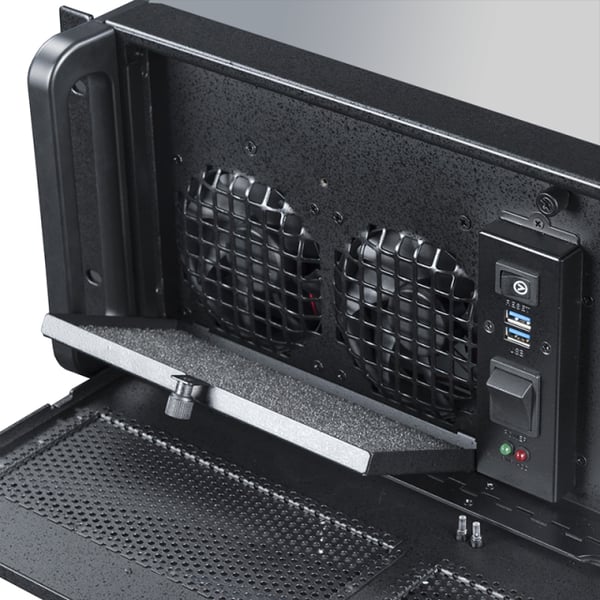 Chieftec UNC-410S-B-U3 Stativ Sort