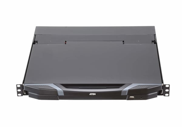ATEN CL3800NW rack 47 cm (18.5") 1920 x 1080 pixlar Metall, Plast Svart 1U