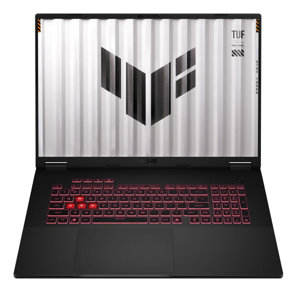 ASUS TUF Gaming A18 TUF808UM-DICS8103W AMD Ryzen™ 7 260 Laptop 45,7 cm (18") WUXGA 32 GB DDR5-SDRAM 1 TB SSD NVIDIA GeForce RTX 5060 Wi-Fi 6E (802.11ax) Windows 11 Home Sort, Grå